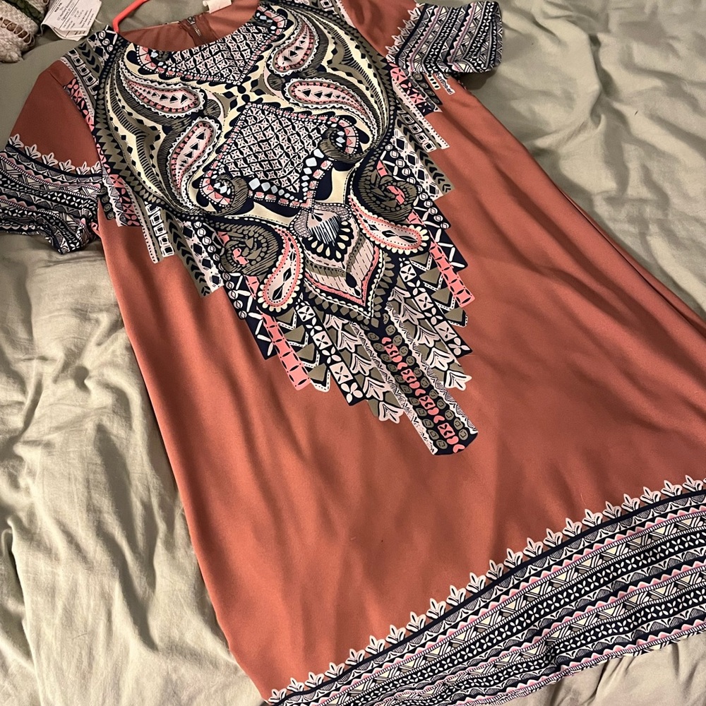 Pink Owl Apparel Aztec Tunic Dress